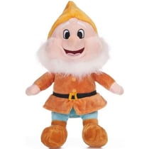 Peluche nain joyeux 38 cm - colletion blanche et les 7 nains - peluche licence disney
