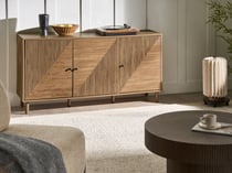 Buffet MDF Marron clair RONGE - Beliani