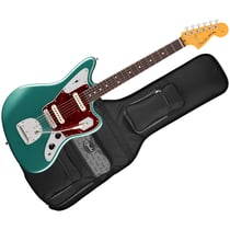 American Professional Classic Jaguar SS RW Faded Sherwood Green Metallic + Housse Fender
