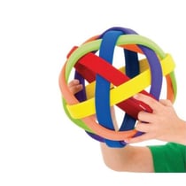 Balle tressée velours - Jouet créatif et éducatif