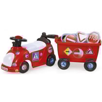 Porteur city avec remorque et accessoires - chicos - 35284