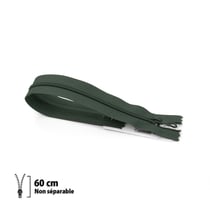 Fermeture éclair 60 cm Nylon 4mm