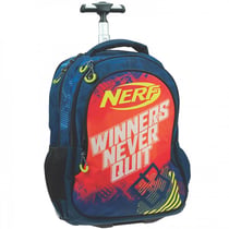 Sac à dos à roulettes Nerf Winners 46 CM - Cartable Trolley