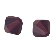Perles cristal Swarovski, 8 mm boîte 11 pces, cyclamen opal