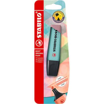 Surligneur - STABILO BOSS Original - Bleu turquoise pastel - Pointe large