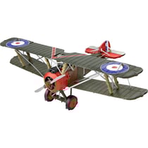 MetalEarth Aviation: SOPWITH CAMEL 11,5x7,5x4,3cm, maquette 3D en métal avec 2 feuilles, sur carte 12x17cm, 14+