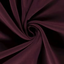 Tissu Molleton Sweat uni Bordeaux foncé