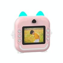 Appareil Photo Enfant HD Imprimante Instantanée 24MP 16G Rose Cadeau Parfait YONIS