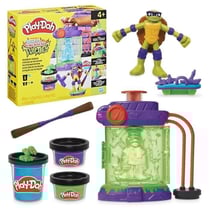 Play-Doh Les Tortues Ninja Station de mutation, coffret de pâte a modeler, loisirs créatifs pour enfants, des 4 ans