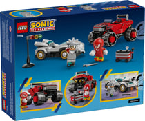 LEGO Sonic the Hedgehog - La voiture de Silver contre le Monster Truck de Knuckles - 77118
