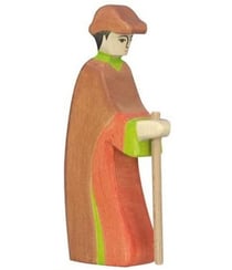 Figurine Crèche de Noël - Berger avec bâton