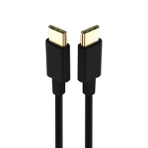 Mayaxess Câble iPhone 16 / 15 USB-C vers USB-C 20W 1 mètre Noir