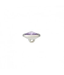 Bouton imitation diamant à queue 12 à 14mm - Prym 14-lilas