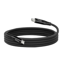 Jaym Câble USB-C vers USB-C 2.5m 60W PD 3.0 Ultra Renforcé Noir