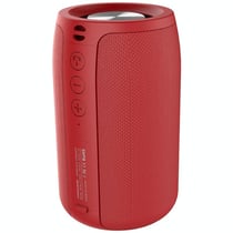 Enceinte Bluetooth Camouflage HiFi Bass 5W Sans Fil USB AUX Longue Autonomie Rouge YONIS