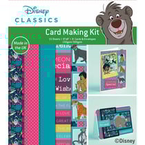 Kit pour cartes Disney - Le livre de la jungle - Feuilles, cartes & enveloppes - Creative Expressions