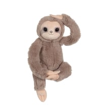 Peluche - Paresseux marron - 42 cm
