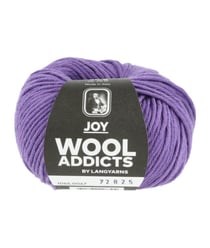 Pelote de coton bio JOY - Wool Addict 0047 violet