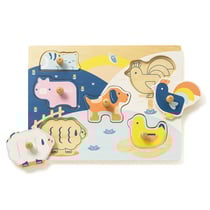 Puzzle encastrement ferme Oxybul