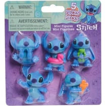 Coffret 5 figurines - JUST PLAY - Disney - Stitch - Multicolore - Vinyle