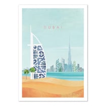 Affiche 30x40 cm - Visit Dubai - Henry Rivers