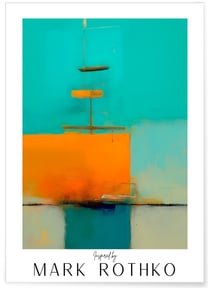 Affiche Mark Rothko n°4 | A3 : 29,7x42cm