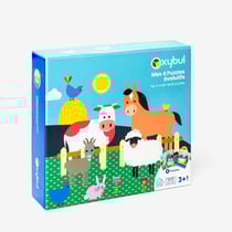4 puzzles évolutifs 9,12,16,24 pièces Oxybul