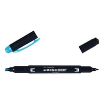 Surligneur double pointe biseautée et ultra fine - TOMBOW - Bleu - MONO edge