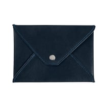 ENVELOPPE PAPIERS IDENTITE - CUIR Satiny - 14x9,5 cm