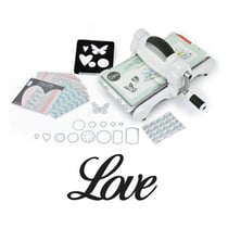 Machine de découpe Big Shot Sizzix + Matrice Love