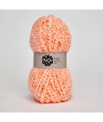 Fil à tricoter PINGO CURLY - 100GR - Pingouin Peche Rose