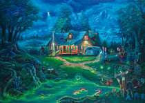 Puzzle 1000 pièces - La Maison Hantée - Schmidt Spiele