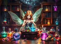 Puzzle 500 pièces - Élixirs et Enchantements - Bluebird Puzzle