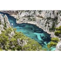 Tableau sur toile calanque En-Vau 45x65 cm