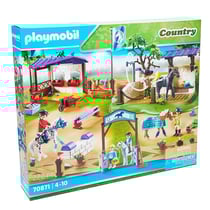 Country Tournoi d'équitation avec lavage de chevaux