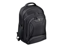 PORT Designs Sac à dos PC business pour ordinateur portable avec protection pluie MANHATTAN 17 litres 13/14 pouces noir