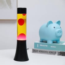 Lampe à Lave en verre HOTBUBBLES