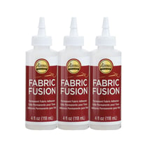 Colle pour tissu super forte Aleene's - Liquide - Bouteille 118ml - Lot de 3
