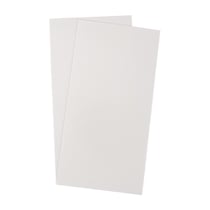 Cire à décorer, blanc, 20x10cm, 2 pces