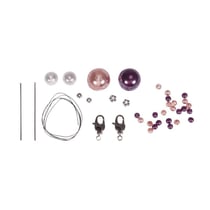 Kit: Ange porte - bonheur, abricot / mûre, 2,4x1,5x5,1cm, 2 couleurs 2 pces