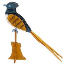 Maquette 3D en papier Oiseau de paradis - Fridolin