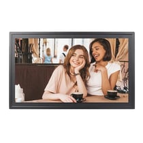 Cadre Photo Numérique Connecté Écran 18.5 Pouces Android 6.0 Stockage 32GB Noir YONIS