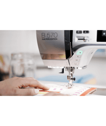 Machine à coudre Bernina 570 Quilter’s Edition QE - Bernina Bernina Blanc
