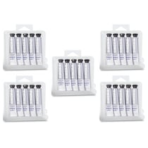 Lot de 5 tubes 12 ml - Peinture gouache PRIMO - Argent 910 - Fine