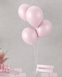 Ballon Ø 30cm - lot de 10 - rose clair