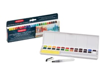 DERWENT - INKTENSE - palette 24 godets encre aquarellables