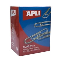 Trombones nickelés nº1½ 26 mm 100 u.