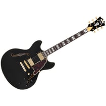 Excel DC Solid Black D'Angelico