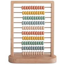Boulier Abacus en bois Mushie