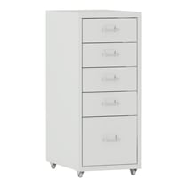 Caisson de bureau meuble de rangement pour documents dossiers fournitures de bureau